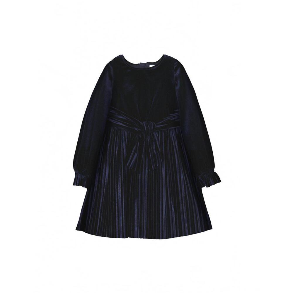 NEW ABEL & LULA girl's alexandra dress in navy